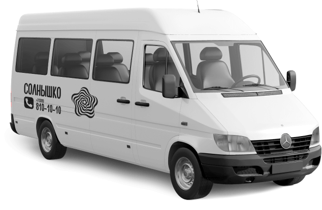 ➔ Taxi minibus in Saki • order a minibus taxi 《СОЛНЫШКО》 • call an inexpensive minibus taxi online in Saki - Image 1